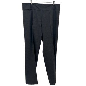 Eileen Fisher Charcoal Gray Dress Pants Slacks Women Size 14